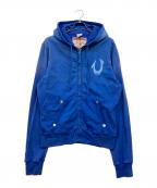 TRUE RELIGIONトゥルー レリジョン）の古着「true religion classic hoodie」｜ブルー