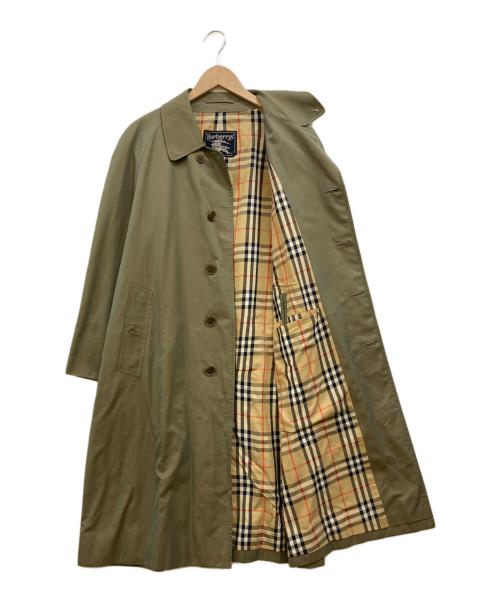 Burberry's（バーバリーズ）Burberry's (バーバリーズ) ノバチェックライナーステンカラーコート 玉虫 サイズ:92/170の古着・服飾アイテム