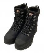 HUNTERハンター）の古着「インシュレイティド メタリック アンクル スノー ブーツ」｜ブラック