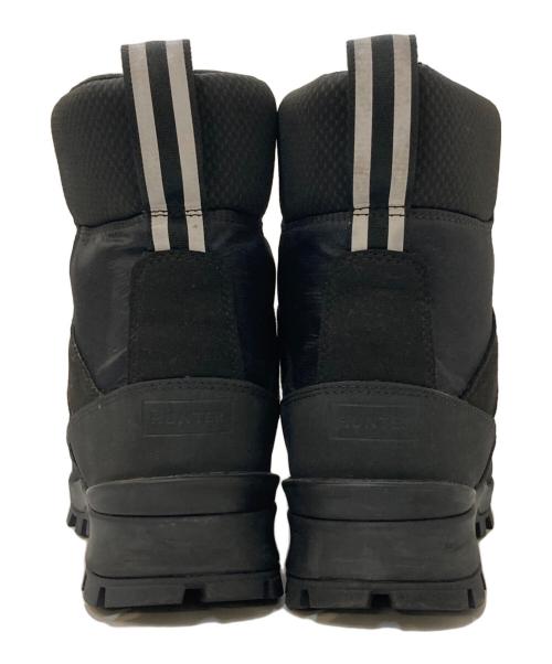 HUNTER（ハンター）HUNTER (ハンター) インシュレイティド メタリック アンクル スノー ブーツ ブラック サイズ:UK9の古着・服飾アイテム