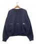 gadid anoniem (ガディッド アノニム) グラフィックプリントクルーネックスウェット ネイビー サイズ:フリー：10000円