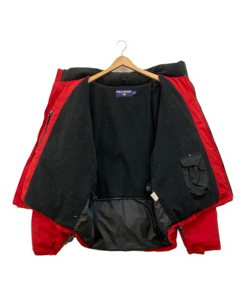 POLO SPORT（ポロスポーツ）POLO SPORT (ポロスポーツ) ダブルジップダウンジャケット レッド サイズ:XLの古着・服飾アイテム
