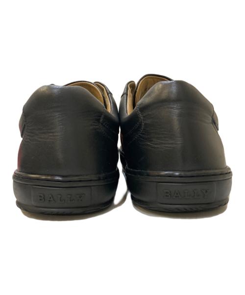 BALLY（バリー）BALLY (バリー) レザー ローカットスニーカー ブラック サイズ:6 1/2の古着・服飾アイテム