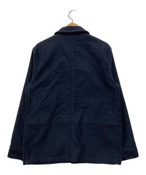 F.O.B FACTORY（エフオービー ファクトリー）F.O.B FACTORY (エフオービー ファクトリー) フレンチモールスキンジャケット ネイビー サイズ:Lの古着・服飾アイテム