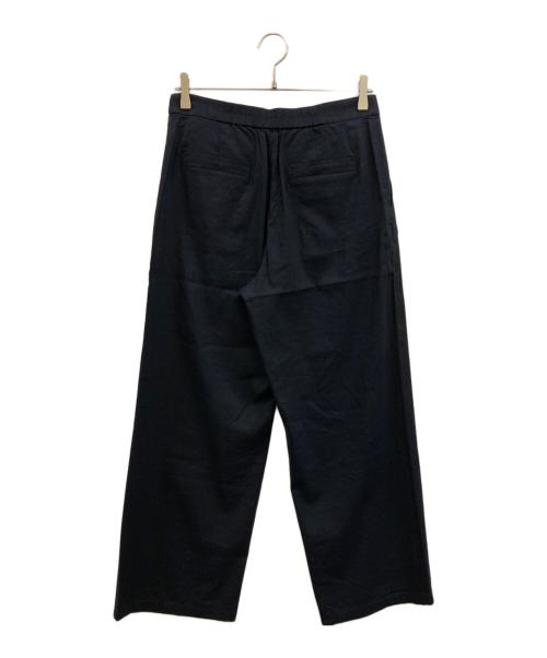 23区（ニジュウサンク）23区 (ニジュウサンク) デニムライクシャンブレー ワイドパンツ ネイビー サイズ:40の古着・服飾アイテム