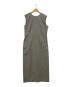 icB（アイシービー）の古着「【接触冷感・UVケア・撥水・洗える】 LooseWeave ノースリーブワンピース」｜オリーブ