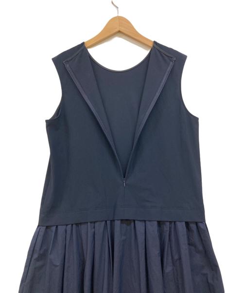 icB（アイシービー）icB (アイシービー) 【接触冷感・UVカット・洗える】アトラストリコット コンビドレス ネイビー サイズ:Mの古着・服飾アイテム