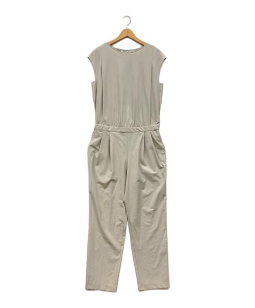 icB（アイシービー）icB (アイシービー) 【接触冷感・UVカット・洗える】アトラストリコット オールインワン アイボリー サイズ:Mの古着・服飾アイテム