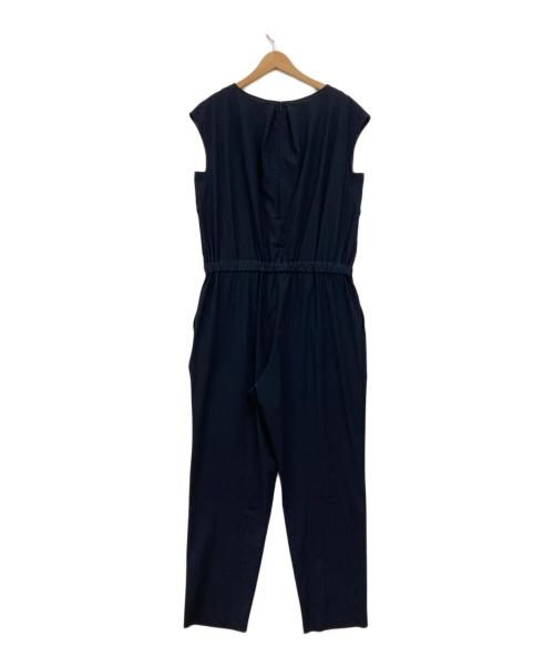 icB（アイシービー）icB (アイシービー) 【接触冷感・UVカット・洗える】アトラストリコット オールインワン ネイビー サイズ:Mの古着・服飾アイテム