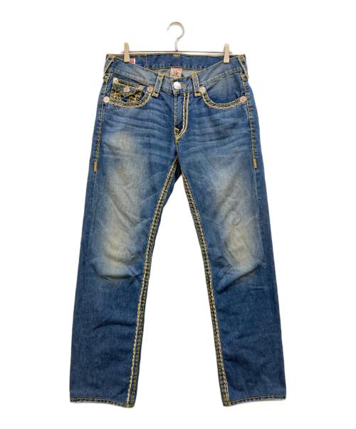 TRUE RELIGION（トゥルー レリジョン）TRUE RELIGION (トゥルー レリジョン) Billy Super T デニムパンツ インディゴ サイズ:34の古着・服飾アイテム