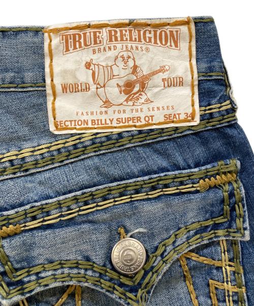 TRUE RELIGION（トゥルー レリジョン）TRUE RELIGION (トゥルー レリジョン) Billy Super T デニムパンツ インディゴ サイズ:34の古着・服飾アイテム