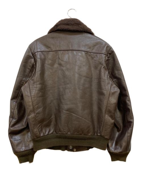 Sears（シアーズ）Sears (シアーズ) 80s フライトジャケット ブラウン サイズ:40の古着・服飾アイテム