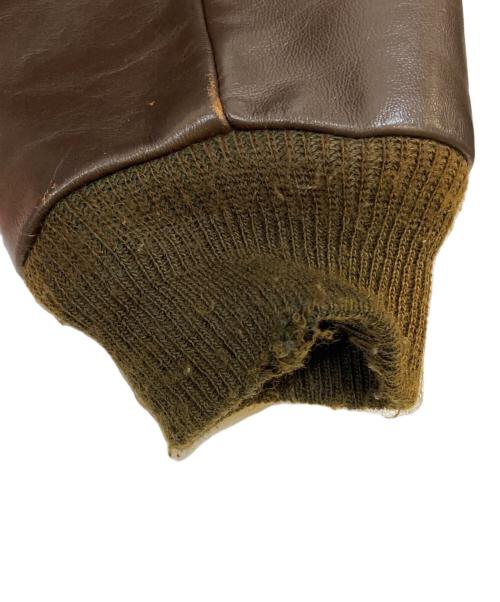 Sears（シアーズ）Sears (シアーズ) 80s フライトジャケット ブラウン サイズ:40の古着・服飾アイテム