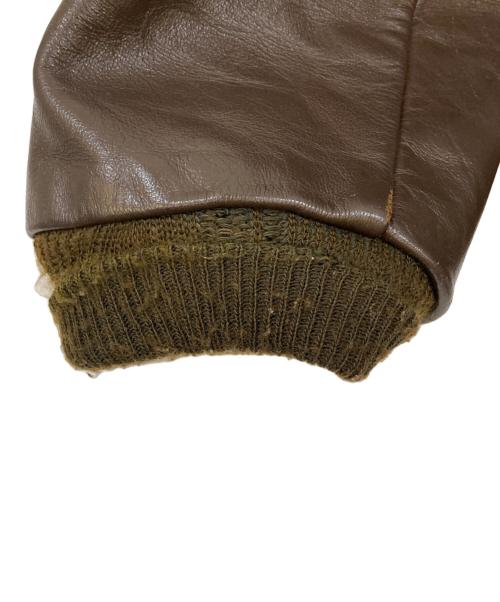 Sears（シアーズ）Sears (シアーズ) 80s フライトジャケット ブラウン サイズ:40の古着・服飾アイテム