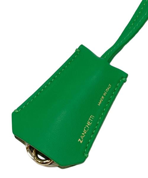 ZANCHETTI（ザンケッティー）ZANCHETTI (ザンケッティー) KEY RING キーリング グリーンの古着・服飾アイテム