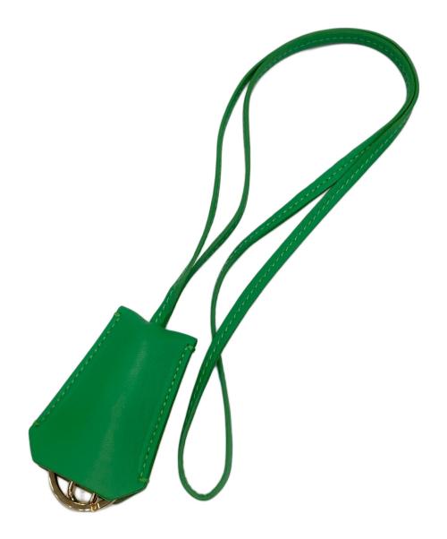 ZANCHETTI（ザンケッティー）ZANCHETTI (ザンケッティー) KEY RING キーリング グリーンの古着・服飾アイテム