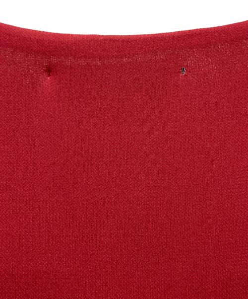 ETRO（エトロ）ETRO (エトロ) ペイズリー ストレッチカットソーワンピース レッド×ブラック サイズ:42の古着・服飾アイテム