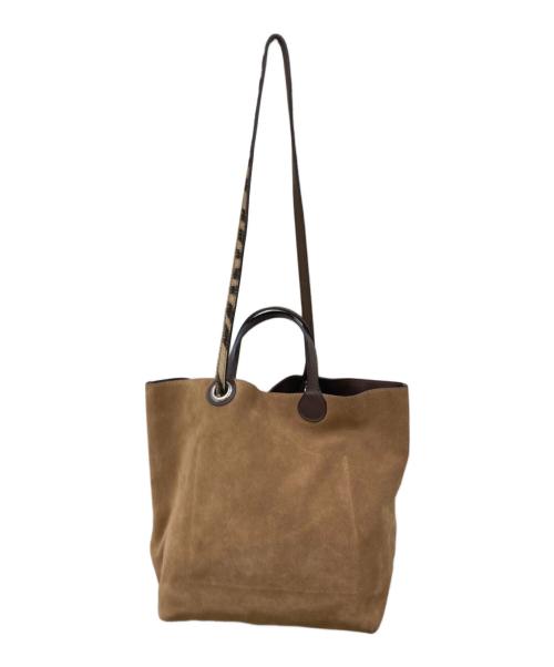MARCO MASI（マルコマージ）MARCO MASI (マルコマージ) スウェード トートバッグ キャメルの古着・服飾アイテム