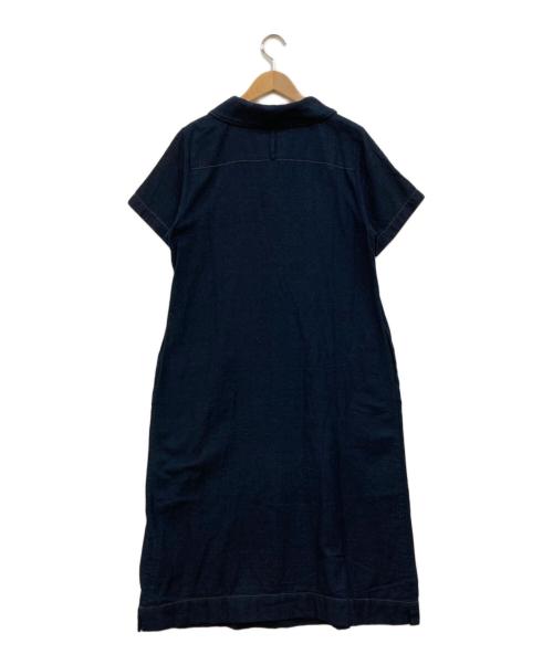 Pal'las Palace（パラスパレス）Pal'las Palace (パラスパレス) インディゴシャツワンピース ネイビー サイズ:2の古着・服飾アイテム