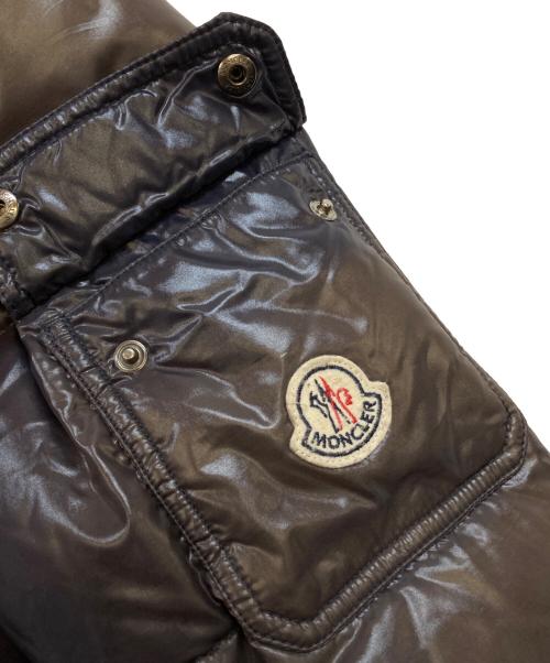 MONCLER（モンクレール）MONCLER (モンクレール) ROD ロッド ファー付ダウンジャケット グレー サイズ:下記参照の古着・服飾アイテム