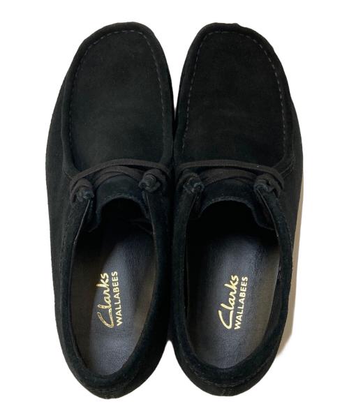 CLARKS（クラークス）CLARKS (クラークス) WALLABEE スエード ブーツ ブラック サイズ:UK8の古着・服飾アイテム
