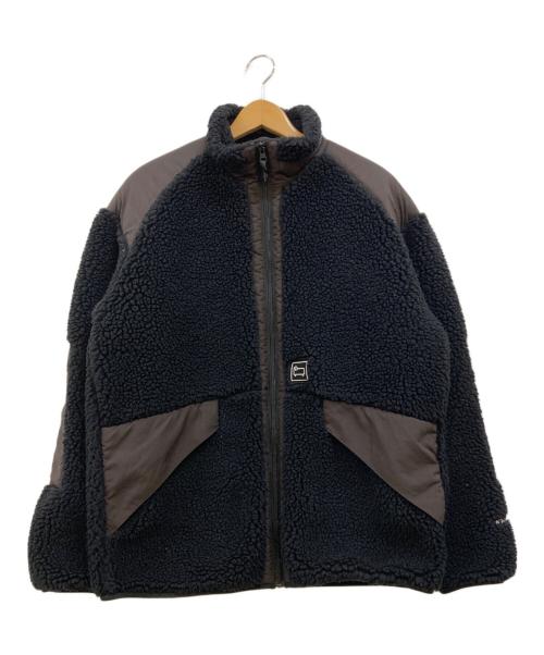 WOOLRICH（ウールリッチ）WOOLRICH (ウールリッチ) TERRA PILE FLEECE JACKET ブラック サイズ:Lの古着・服飾アイテム