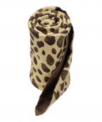 manipuriマニプリ）の古着「レオパードシルクスカーフ」｜ベージュ