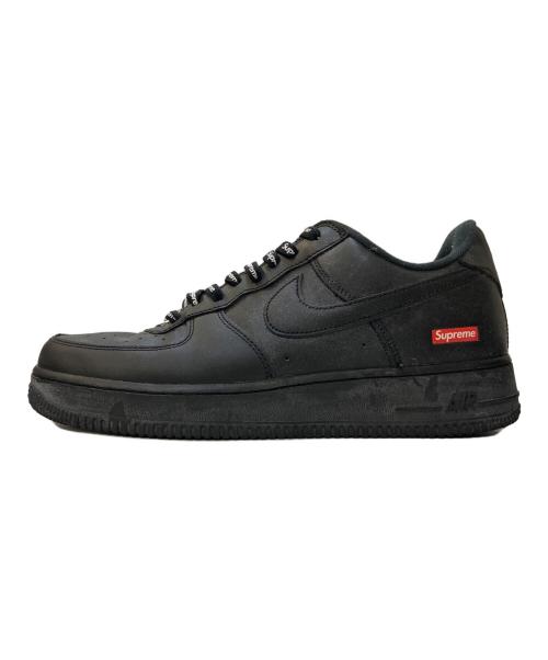 NIKE（ナイキ）NIKE (ナイキ) SUPREME (シュプリーム) AIR FORCE1 LOW SUPREME ブラック サイズ:26.5㎝の古着・服飾アイテム