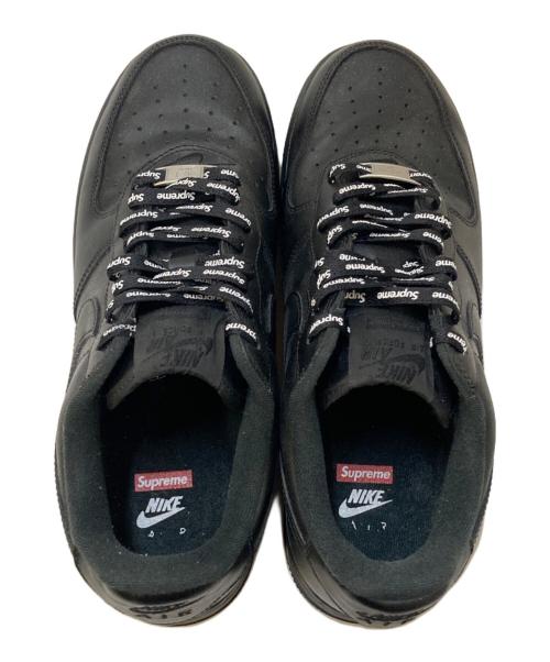NIKE（ナイキ）NIKE (ナイキ) SUPREME (シュプリーム) AIR FORCE1 LOW SUPREME ブラック サイズ:26.5㎝の古着・服飾アイテム