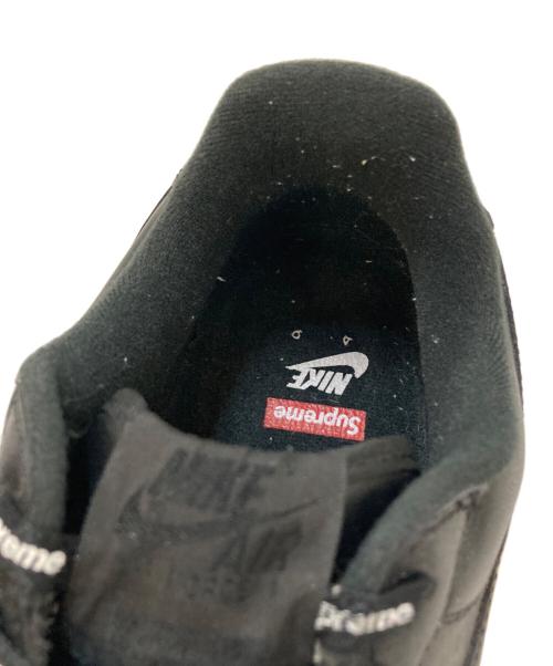 NIKE（ナイキ）NIKE (ナイキ) SUPREME (シュプリーム) AIR FORCE1 LOW SUPREME ブラック サイズ:26.5㎝の古着・服飾アイテム