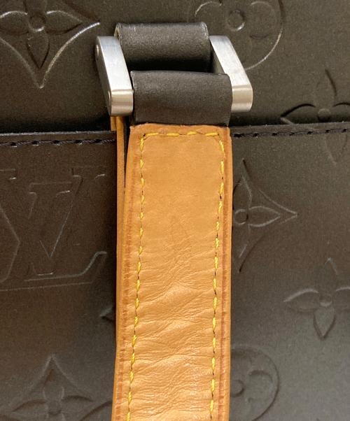 LOUIS VUITTON（ルイ ヴィトン）LOUIS VUITTON (ルイ ヴィトン) モノグラム マット シェルトン ハンドバッグ ブラックの古着・服飾アイテム