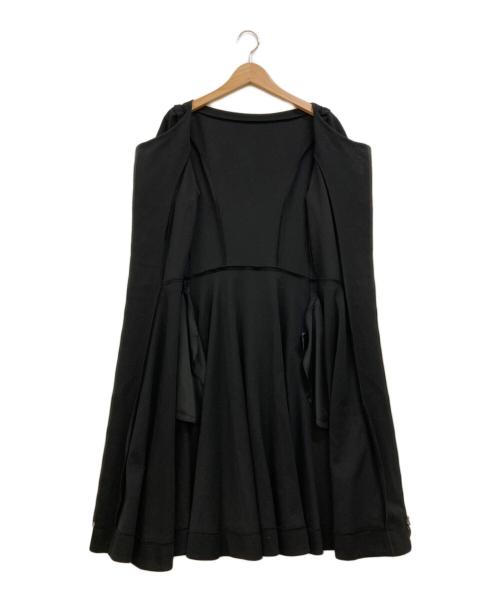 FOXEY NEWYORK（フォクシーニューヨーク）FOXEY NEWYORK (フォクシーニューヨーク) ジップアップカットソーワンピース ブラック サイズ:38の古着・服飾アイテム