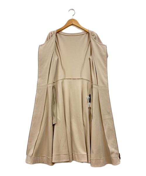 FOXEY NEWYORK（フォクシーニューヨーク）FOXEY NEWYORK (フォクシーニューヨーク) カットソーワンピース ベージュ サイズ:40の古着・服飾アイテム