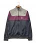 adidas（アディダス）の古着「80s USA製トラックジャケット」｜グレー×パープル