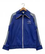 adidasアディダス）の古着「80s 万国旗タグトラックジャケット」｜ブルー