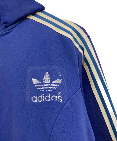 adidas（アディダス）adidas (アディダス) 80s 万国旗タグトラックジャケット ブルー サイズ:Mの古着・服飾アイテム
