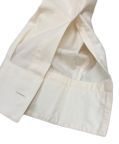 HERMES（エルメス）HERMES (エルメス) ハイネックルーズフィットシャツ アイボリー サイズ:151/2 39の古着・服飾アイテム