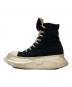 DRKSHDW (ダークシャドウ) ABSTRACT SOLE HI CUT SNEAKERS ハイカットスニーカー ブラック サイズ:43：50000円