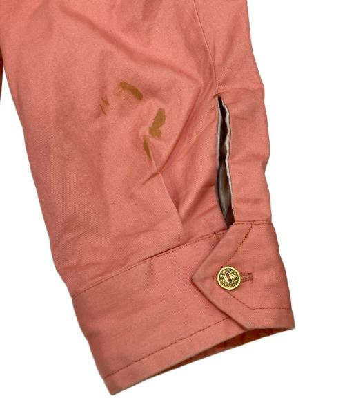 東洋エンタープライズ（トウヨウエンタープライズ）東洋エンタープライズ (トウヨウエンタープライズ) TT14076 VIETNAM JACKET “VIET-NAM MAP” ピンク サイズ:XLの古着・服飾アイテム