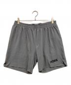 HOKAONEONEホカオネオネ）の古着「GLIDE 7 INCH SHORT  ショーツ」｜グレー
