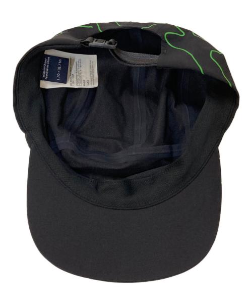 ARC'TERYX（アークテリクス）ARC'TERYX (アークテリクス) SYSTEM A PALTZ PRINT CAP キャップ ブラック×グリーン サイズ:L-XLの古着・服飾アイテム