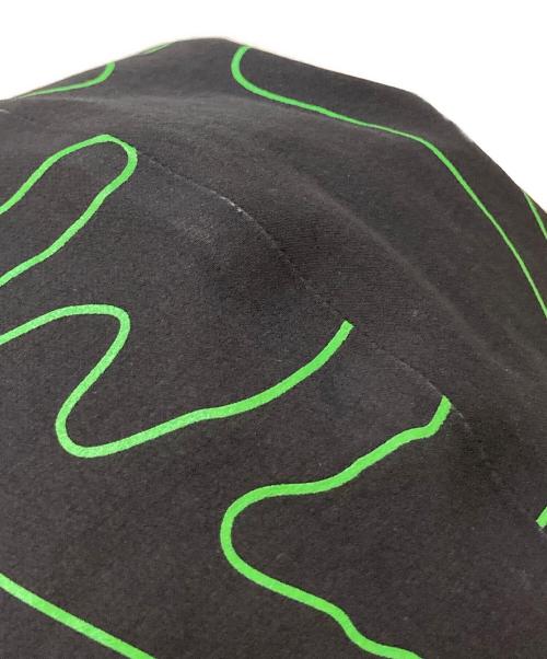 ARC'TERYX（アークテリクス）ARC'TERYX (アークテリクス) SYSTEM A PALTZ PRINT CAP キャップ ブラック×グリーン サイズ:L-XLの古着・服飾アイテム