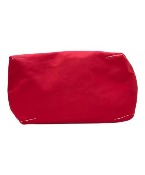 L.L.Bean（エルエルビーン）L.L.Bean (エルエルビーン) BEAMS (ビームス) 別注 Deep Bottom Deluxe Boat and Tote Large トートバッグ ネイビー×レッドの古着・服飾アイテム