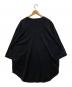 s'yte (サイト) AIRY JERSEY BLIND STITCH LAYERED LONG-SLEEVE ステッチデザインカットソー Tシャツ ブラック サイズ:3：7000円