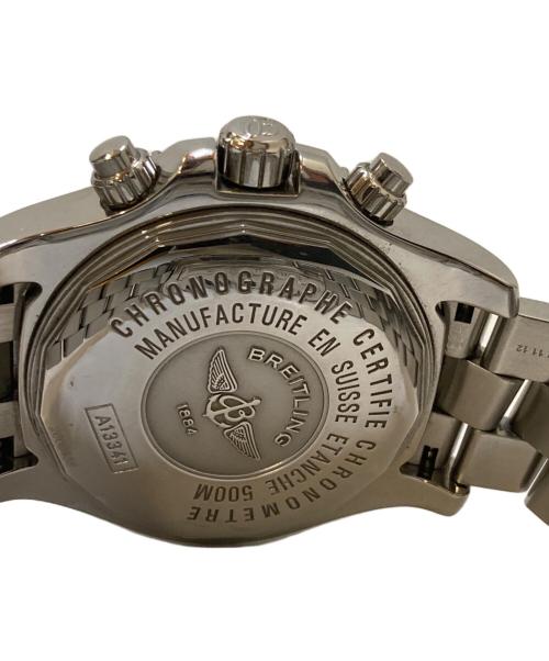 BREITLING（ブライトリング）BREITLING (ブライトリング) スーパーオーシャン クロノグラフ ブラックの古着・服飾アイテム