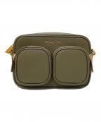 MICHAEL KORSマイケル・コース）の古着「クロスボディ ウィズテックアタッチミディアム ショルダー」｜グリーン