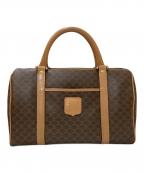 CELINEセリーヌ）の古着「マカダム ボストンバッグ」｜ブラウン