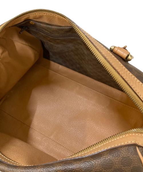 CELINE（セリーヌ）CELINE (セリーヌ) マカダム ボストンバッグ ブラウンの古着・服飾アイテム