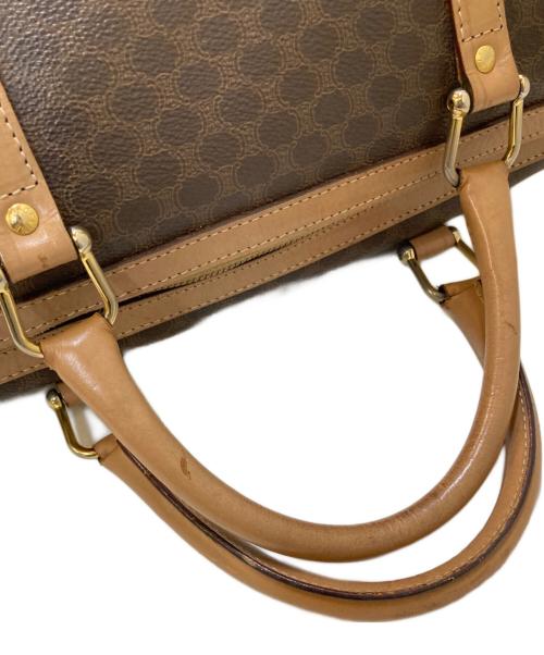 CELINE（セリーヌ）CELINE (セリーヌ) マカダム ボストンバッグ ブラウンの古着・服飾アイテム