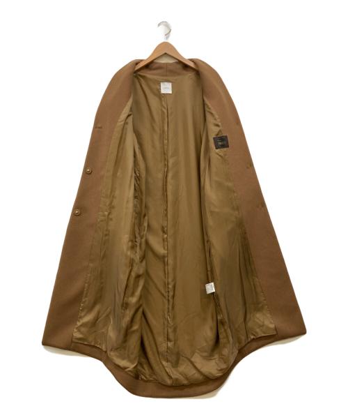 Ameri（アメリ）AMERI (アメリ) SIMPLE NO COLLAR COAT ブラウン サイズ:下記参照の古着・服飾アイテム